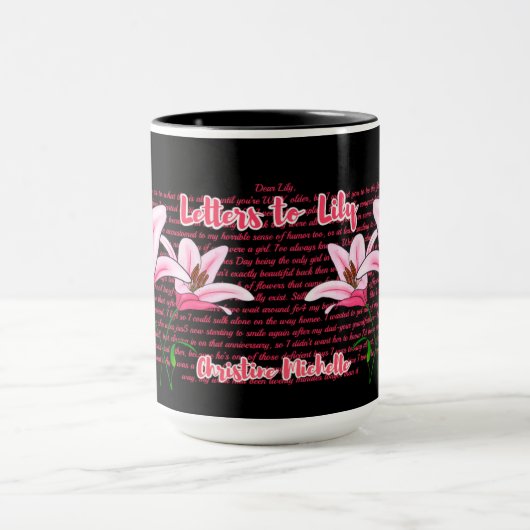 Lily Book Mugへの手紙 マグカップ (中央)