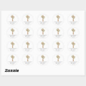 Lily & Cross Memorial Threee Seed Packet ラウンドシール (シート)
