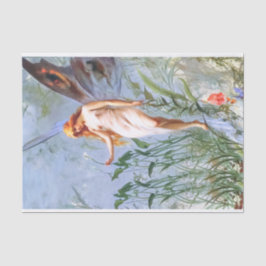 Lily Fairy (1888) by Luis Falero Famous 絵画's 薄葉紙