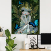 Lily fairy ARTプリントby Jasmine Becket-Griffith ポスター (ホームオフィス)