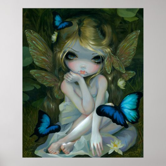 Lily fairy ARTプリントby Jasmine Becket-Griffith ポスター (正面)