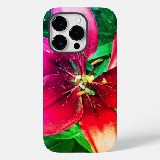 "Lily" iPhone / iPad カース Case-Mate iPhoneケース (裏面)