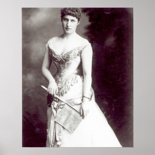 Lily Langtry(1853年~1929年)はHaymarkで演奏 ポスター (正面)
