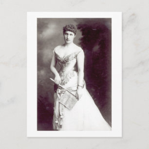 Lily Langtry(1853年~1929年)はHaymarkで演奏 ポストカード