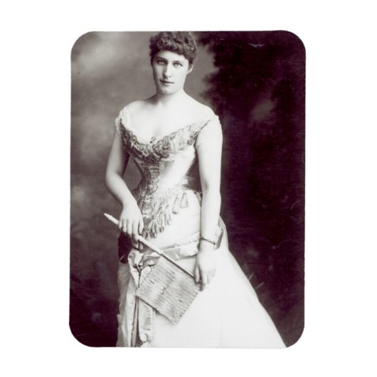 Lily Langtry(1853年~1929年)はHaymarkで演奏 マグネット (縦)