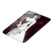 Lily Langtry(1853年~1929年)はHaymarkで演奏 マグネット (左側)