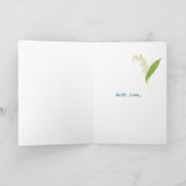 Lily Mothers Day Photo Card Mave Across the Miles カード (内部)