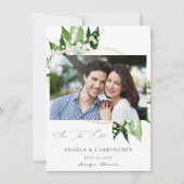 Lily of the Valleyのフローラ日付写真を保存 セーブザデート (正面)