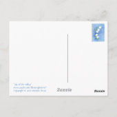 Lily of the Valleyポストカード ポストカード (裏面)