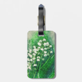 Lily of the Valley パーソナライズされた Lagage Tag ラゲッジタグ (裏面縦)