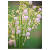 Lily of the valley、パーソナライズ クリップボード (裏面)