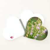 Lily of the valley、パーソナライズ ノートブック (内部)