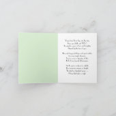 Lily of the Valley 25th Anniversary カード (内部)