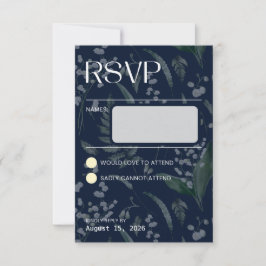 Lily of the Valley - Blue Collation RSVP