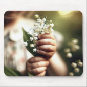 Lily of the Valley Bunchの子 マウスパッド (正面)