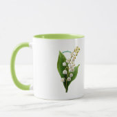 Lily of the Valley Flowers マグカップ (左)