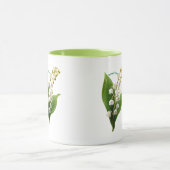 Lily of the Valley Flowers マグカップ (中央)