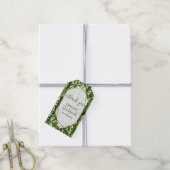 Lily of the Valley Greenery結婚's Thank You ギフトタグ (より糸付き)