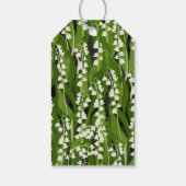 Lily of the Valley Greenery結婚's Thank You ギフトタグ (裏面)