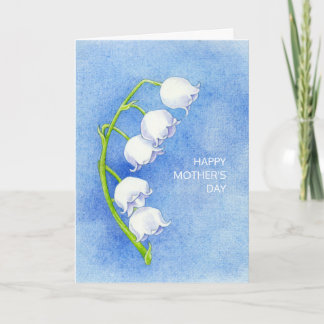 Lily of the Valley Mother's Day Card カード
