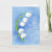 Lily of the Valley Mother's Day Card カード (正面)
