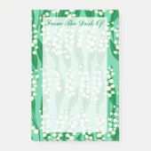 Lily of the Valley Post-It Notes ポストイット (正面)