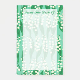 Lily of the Valley Post-It Notes ポストイット
