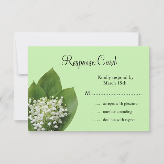 Lily of the Valley RSVP (正面)