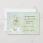 Lily of the Valley RSVP 招待状 (正面)