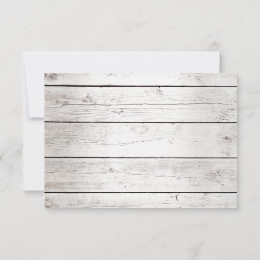 Lily of the Valley RSVP barn board (裏面)