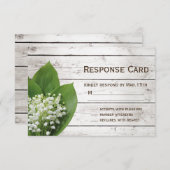 Lily of the Valley RSVP barn board (正面/裏面)