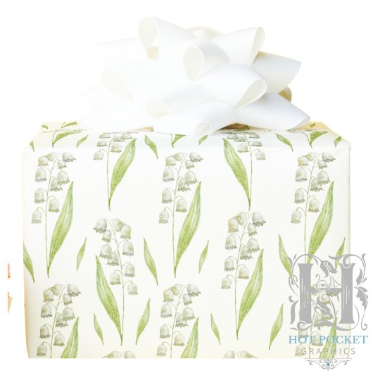 Lily of the Valley Wrapping Paper ラッピングペーパー