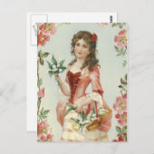 Lily of the Vally Maiden ポストカード (正面/裏面)