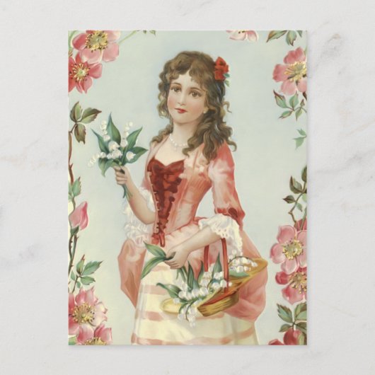 Lily of the Vally Maiden ポストカード (正面)