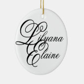 Lilyanaイレイン セラミックオーナメント (右)