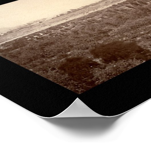 Lima Peru写真1875 ポスター (角)