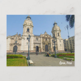 Lima, Perú, Plaza Mayor ポストカード