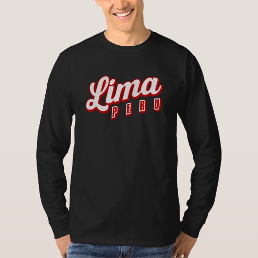 Lima Peru Tシャツ (正面)
