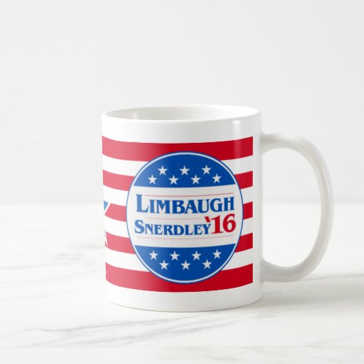 Limbaugh Snerdley 2016年 コーヒーマグカップ (右)
