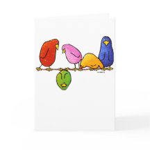 LimbBirdsの挨拶状