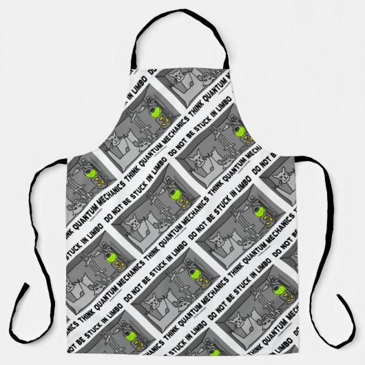 Limbo量子整備士に詰ま考えらない エプロン (正面)