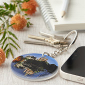 Limburg Dom zur blauen Stunde キーホルダー (正面右)