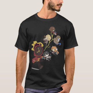 Limbus Companyにインスパイアされたファンアート キャラクター フレンド Tシャツ