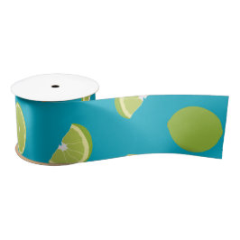 Lime サテンリボン