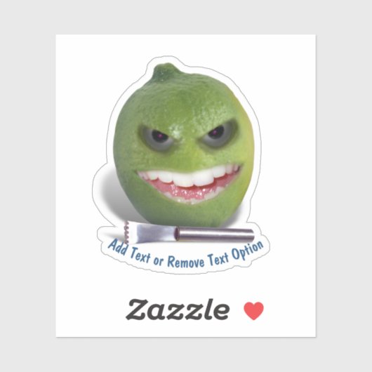 Lime and Lemon Zester シール (シート)