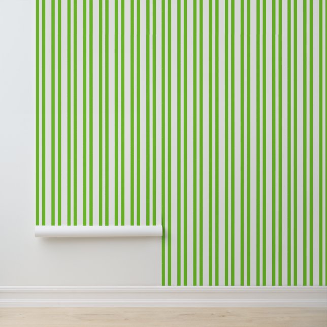 Lime Citrus Vertical Stripe Wallpaper 壁紙 (アプリケーション)