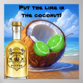Lime, Coconut and Rum Poster ポスター (正面)