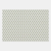 Lime Gift Wrap in Three Color-ways  ラッピングペーパーシート (正面)