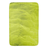 Lime Green Abstract Ethereal Flowing バスマット (正面縦)