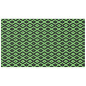 Lime green and black diamond pattern テーブルクロス (正面(横))